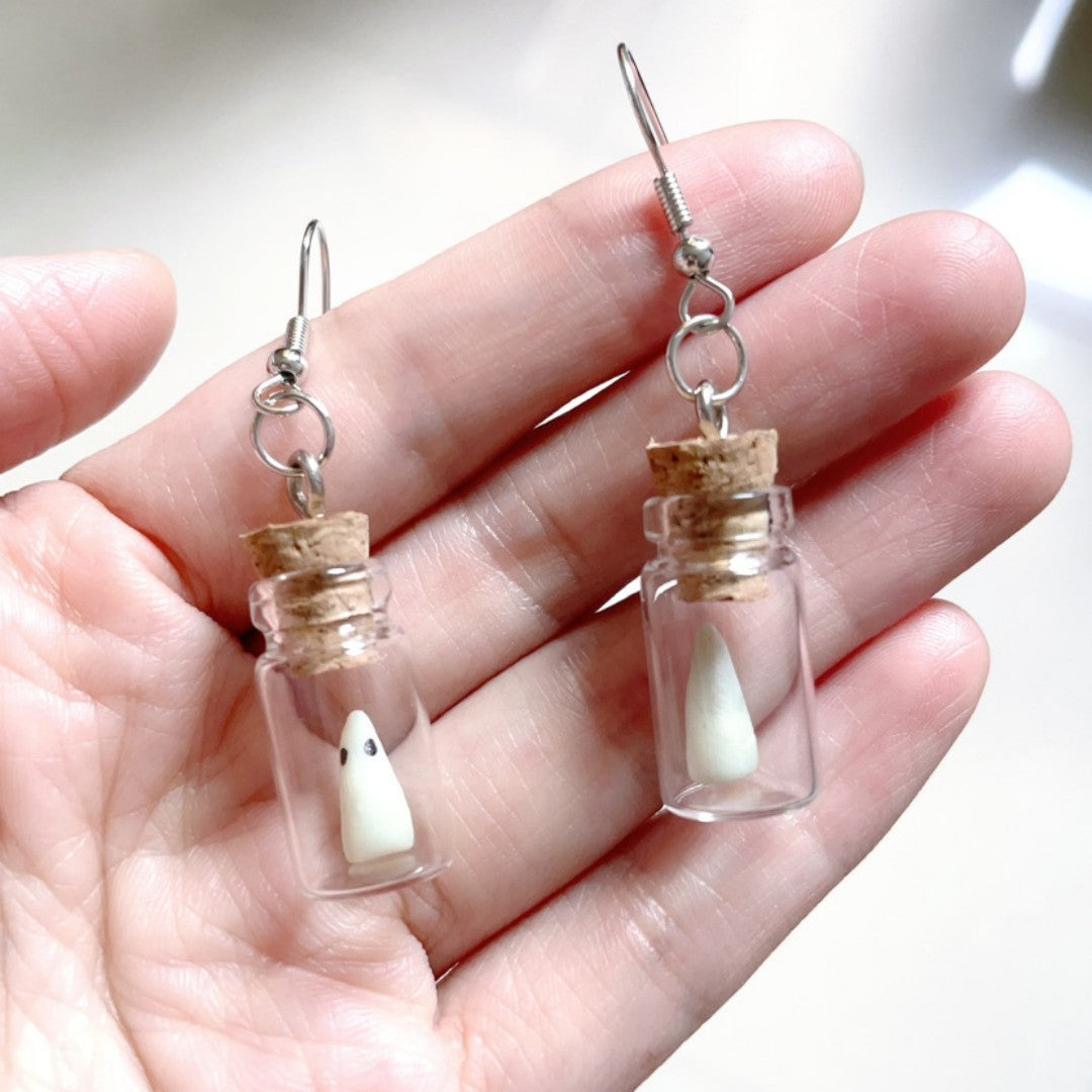 Luminous Ghost Earrings