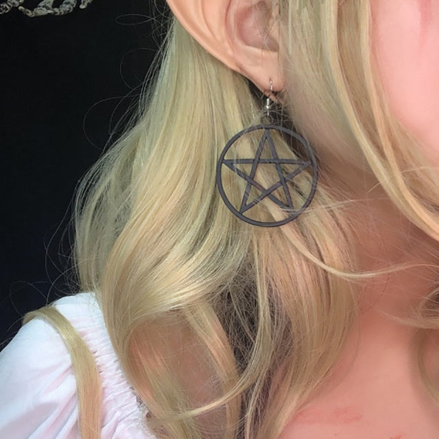 Pentagram Earrings