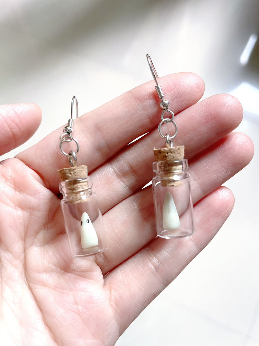 Luminous Ghost Earrings