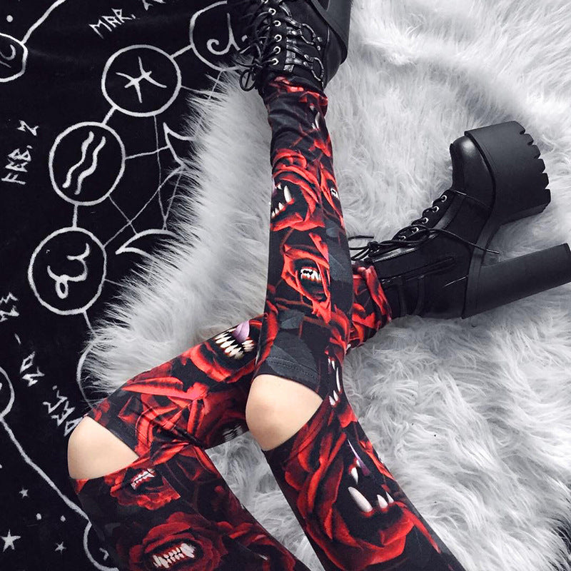 Gothic ladies tights