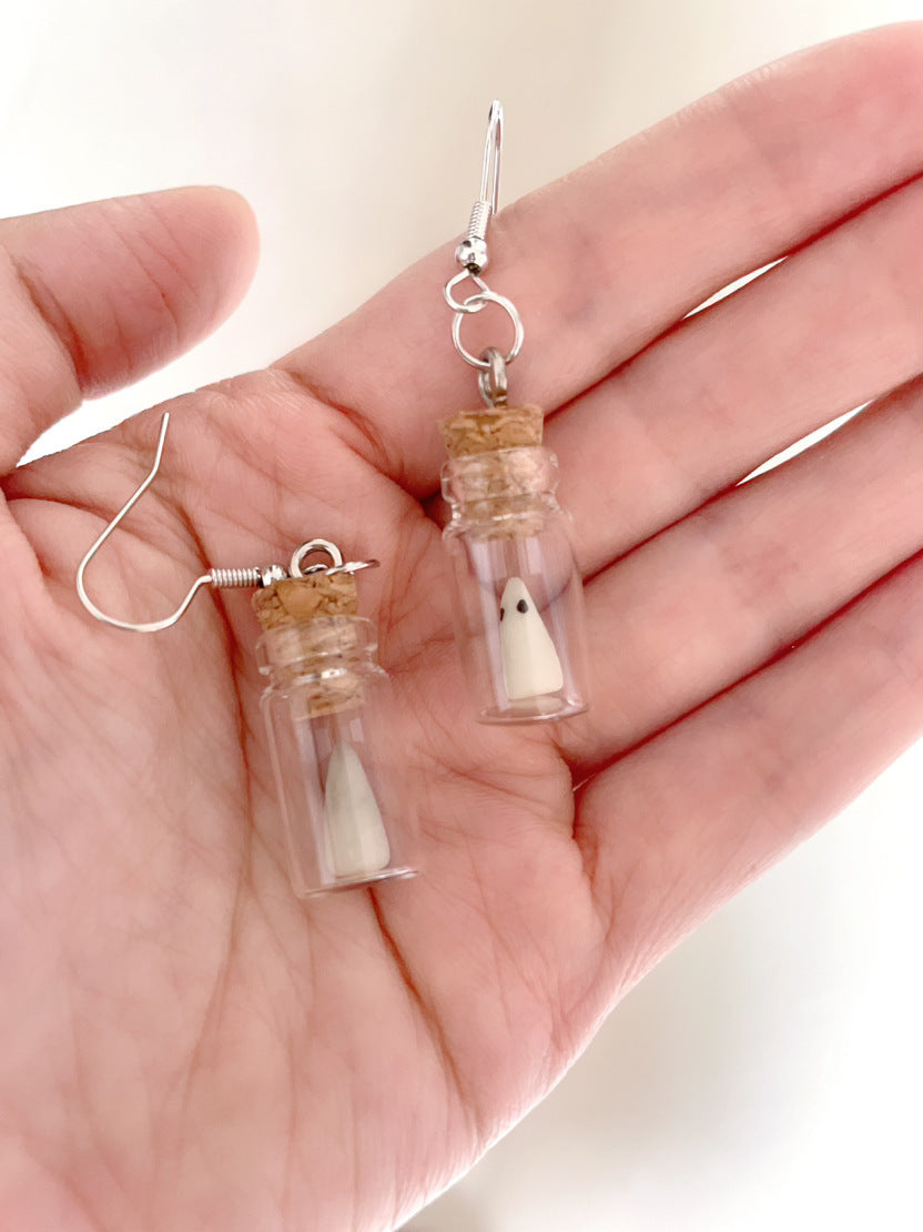 Luminous Ghost Earrings