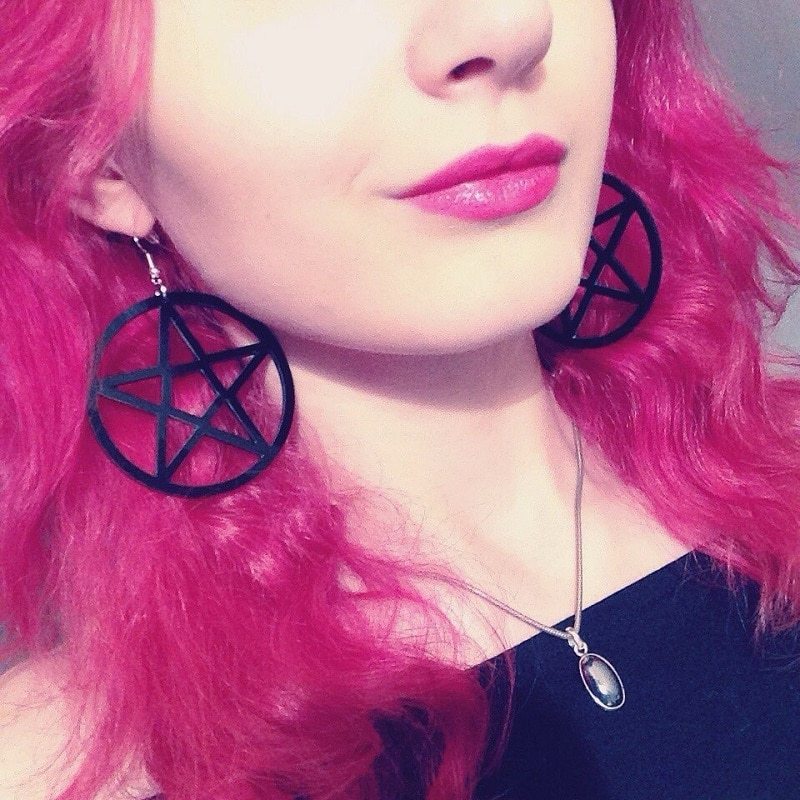 Pentagram Earrings