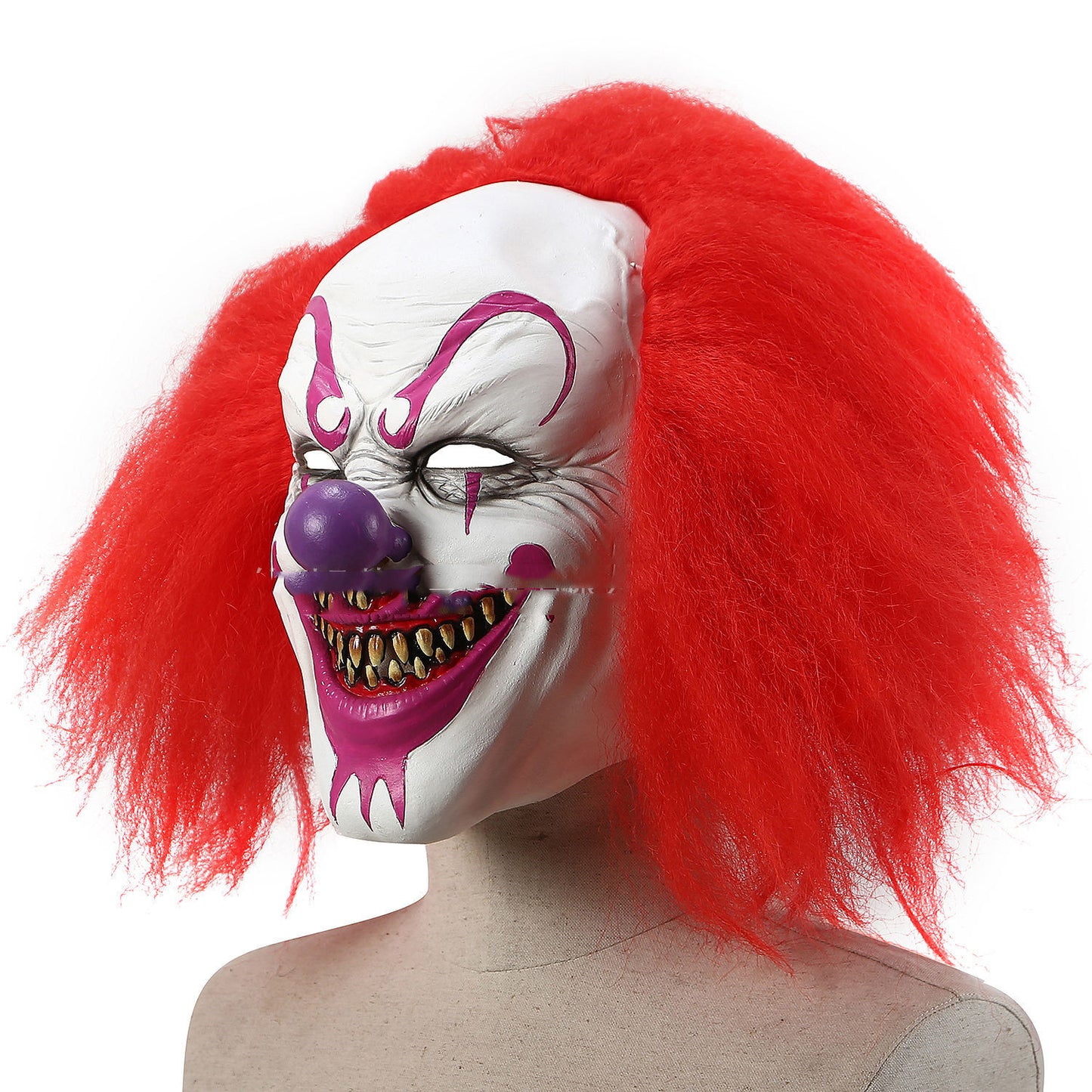 Horror Script Kill Halloween Clown Mask Headgear