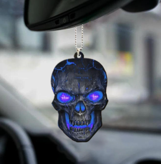 Skull Pendant - Decoration for car mirror
