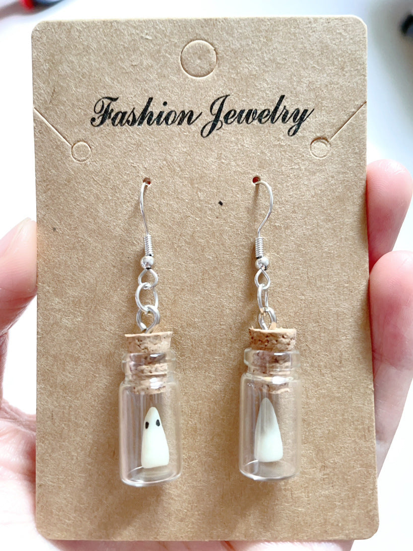 Luminous Ghost Earrings