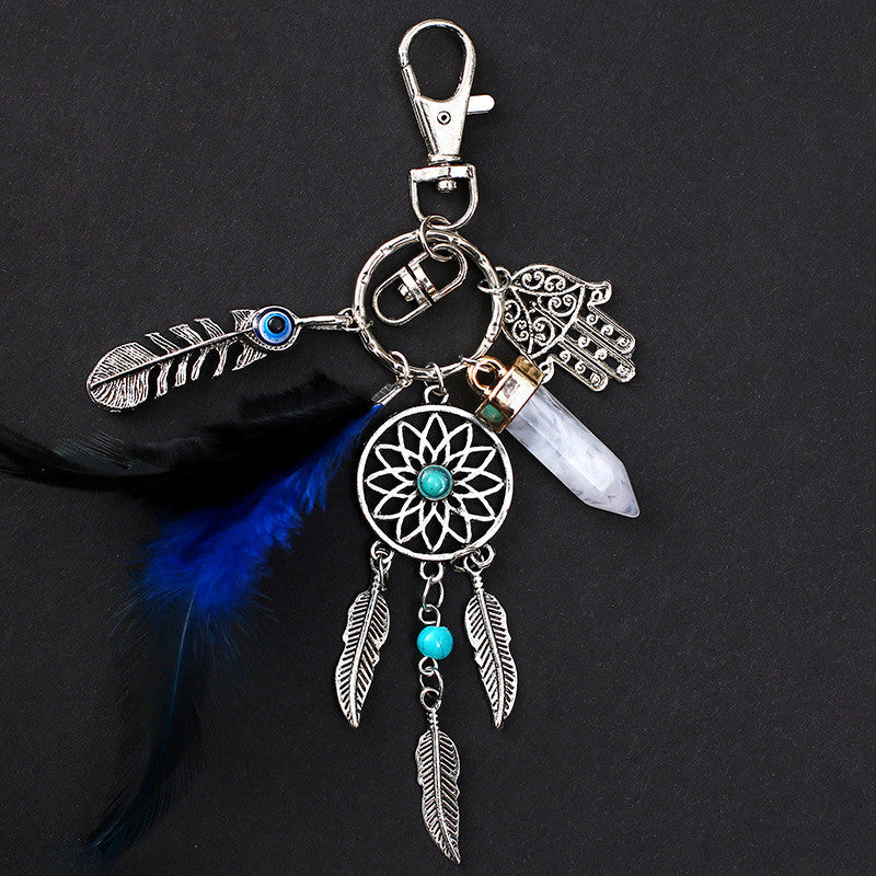 Dreamcatcher keychain pendant