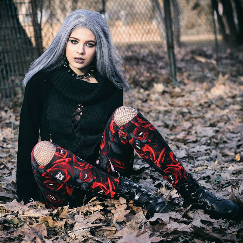 Gothic ladies tights