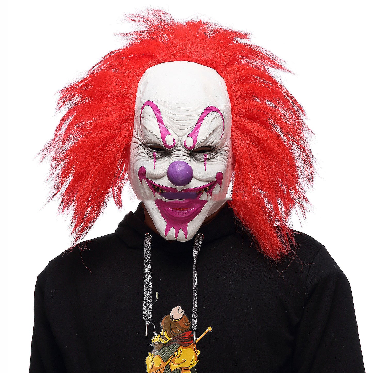 Horror Script Kill Halloween Clown Mask Headgear